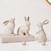 DN DECONATION Easter Bunny Figurines