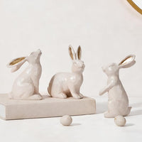 DN DECONATION Easter Bunny Figurines