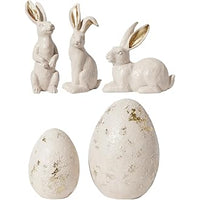 DN DECONATION Easter Bunny Figurines