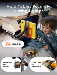 LISEN for iPad Holder Car Road Trip Travel