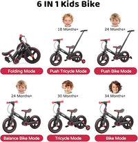 6 in 1 Toddler Bike