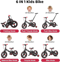6 in 1 Toddler Bike