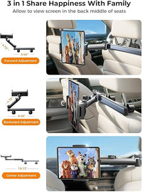 LISEN for iPad Holder Car Road Trip Travel