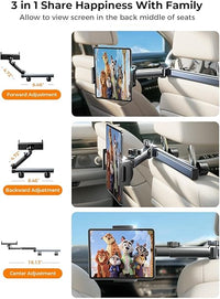 LISEN for iPad Holder Car Road Trip Travel