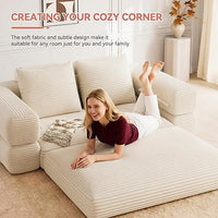 4-in-1 Convertible Folding Sofa Bed