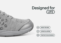 Orthofeet® Coral - Gray Leopard