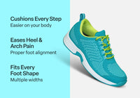 Orthofeet® Coral - Turquoise